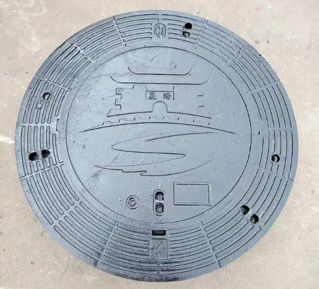 七里河球墨铸铁井盖定制款展示