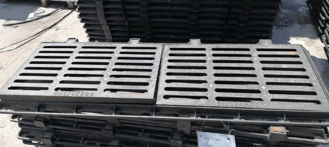 七里河球墨铸铁连体双篦展示